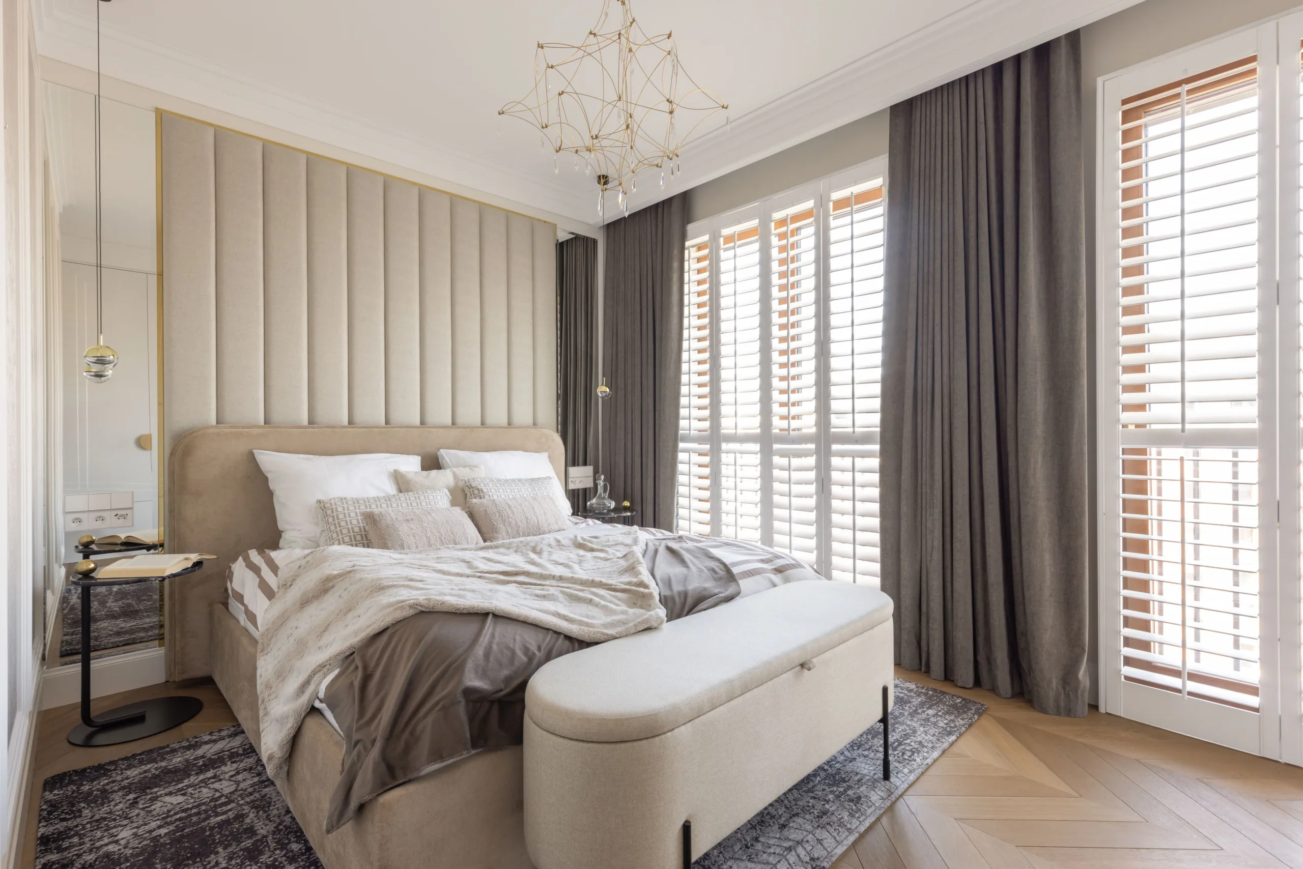 sypialnia w stylu klasycznym